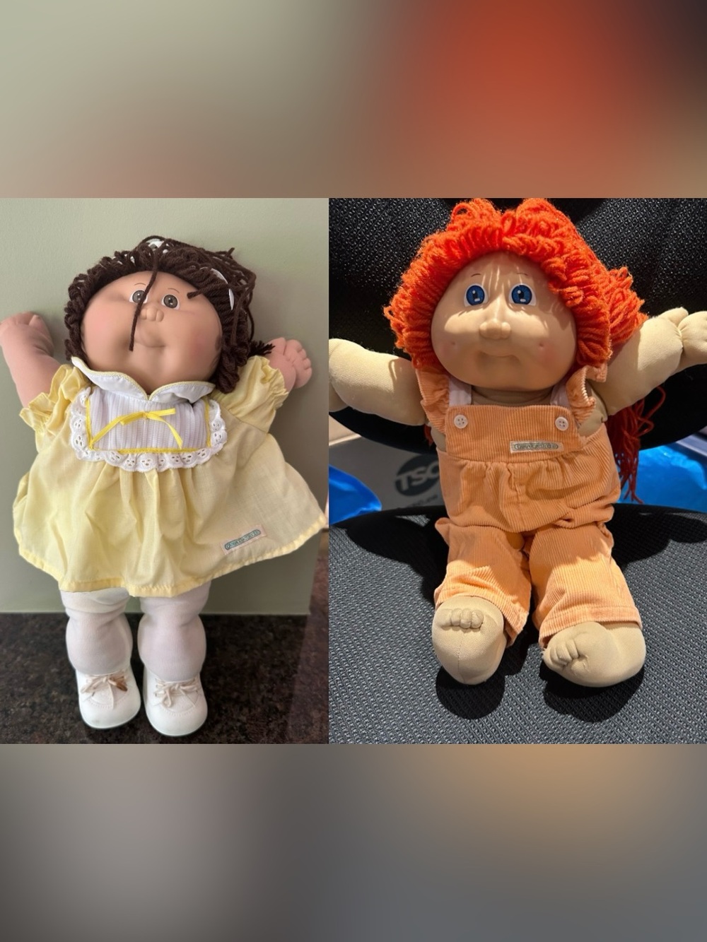 Cabbage Patch Kids 1980’s Dolls with